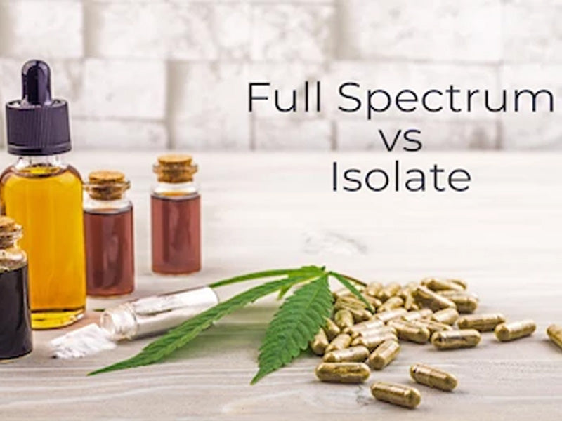 Full Spectrum Oil vs Isolate: What's the Difference?