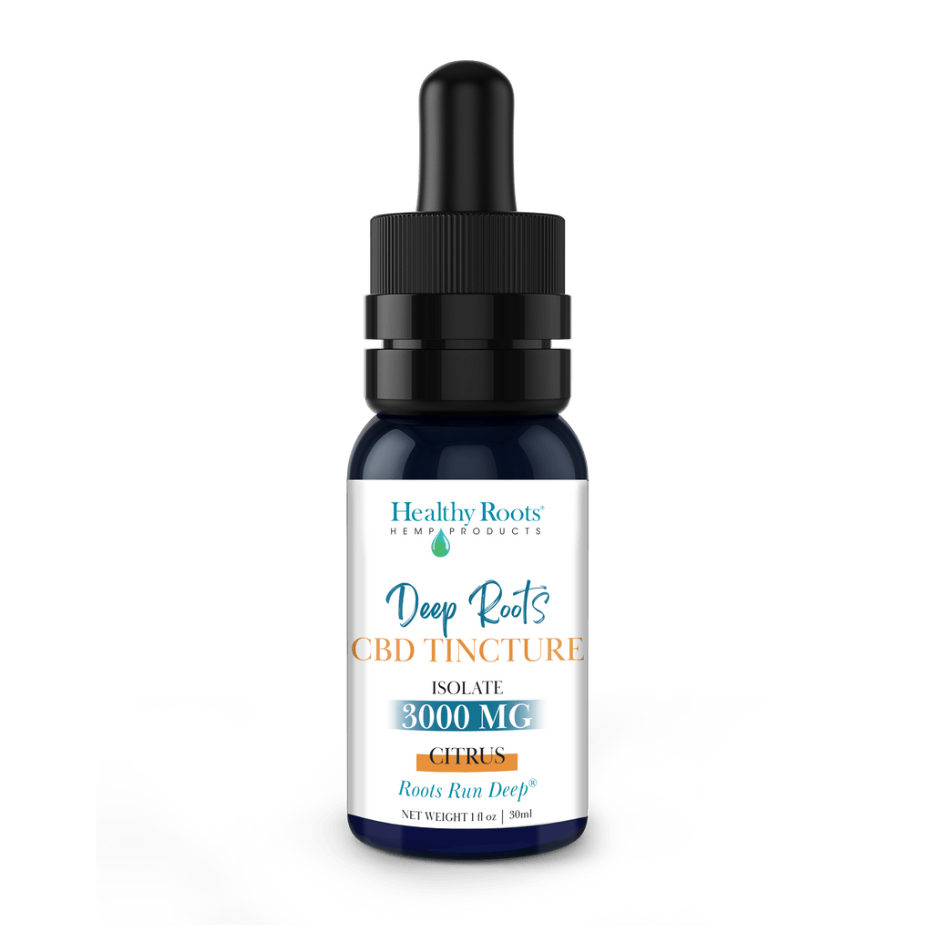 Citrus Hemp CBD Isolate Tincture – 3000 MG