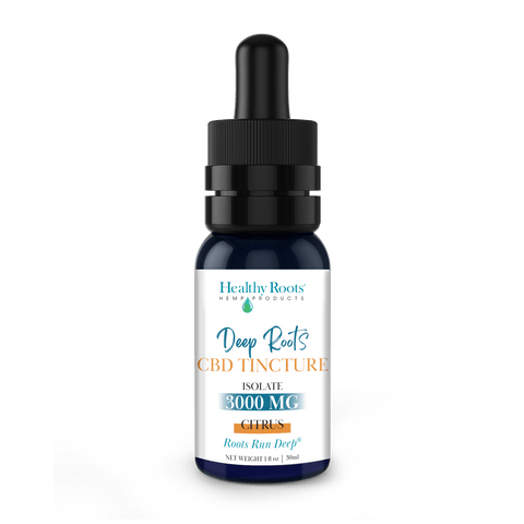 Citrus Hemp CBD Isolate Tincture – 3000 MG