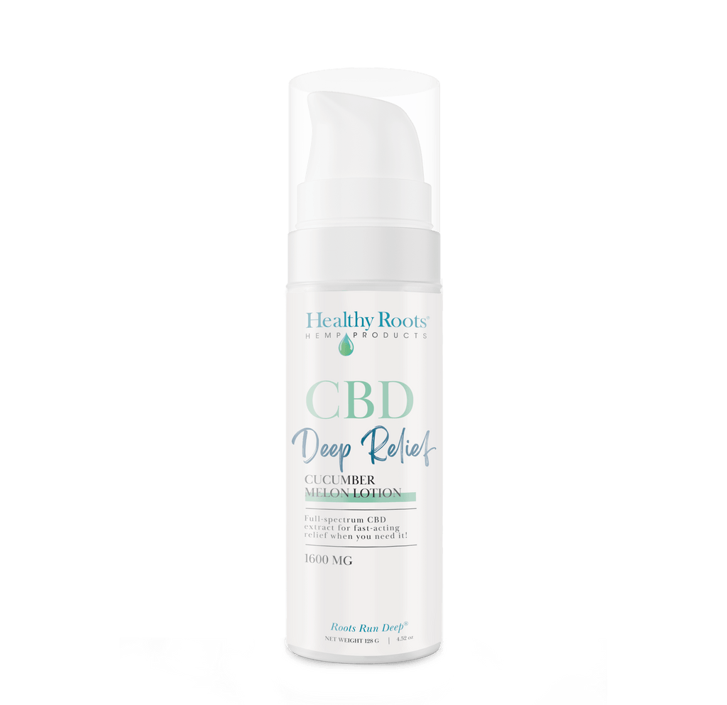 Deep Relief Full Spectrum CBD Cucumber Melon Lotion 1600 MG
