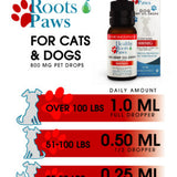 CBD Oil Drops For Pets- Large Breed 800 MG