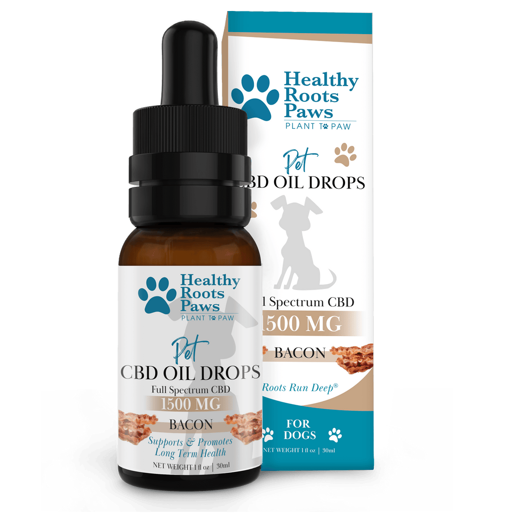 CBD OIL BACON DROPS FOR DOGS – 1500 MG
