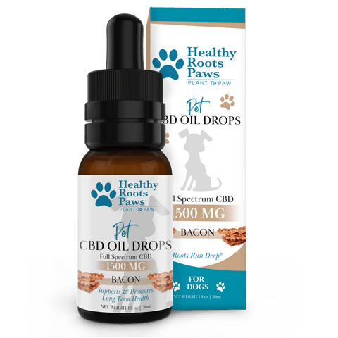 CBD OIL BACON DROPS FOR DOGS – 1500 MG