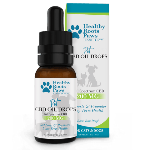CBD Oil Drops for Pets- Small Breed 200 MG