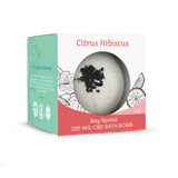 Stay Rooted CBD Bath Bomb Citrus Hibiscus 200 MG