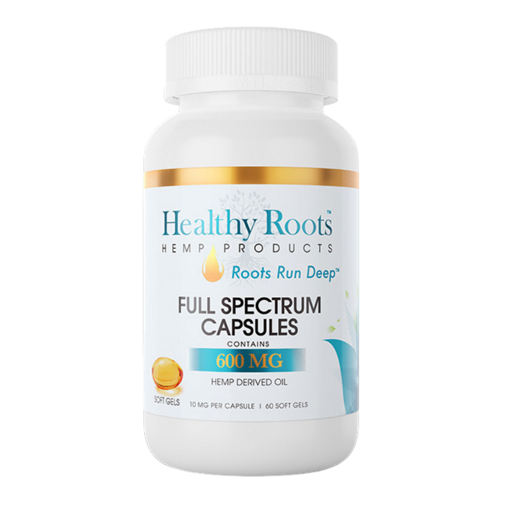 Full-Spectrum CBD Soft Gel Capsules 600 MG