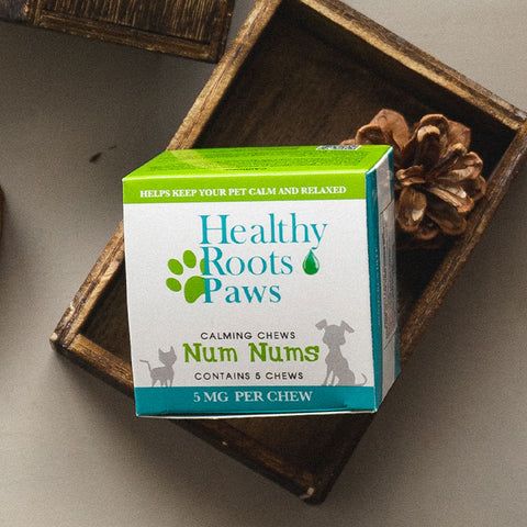 Num Nums Calming Peanut Butter CBD Chews For Pets Sample